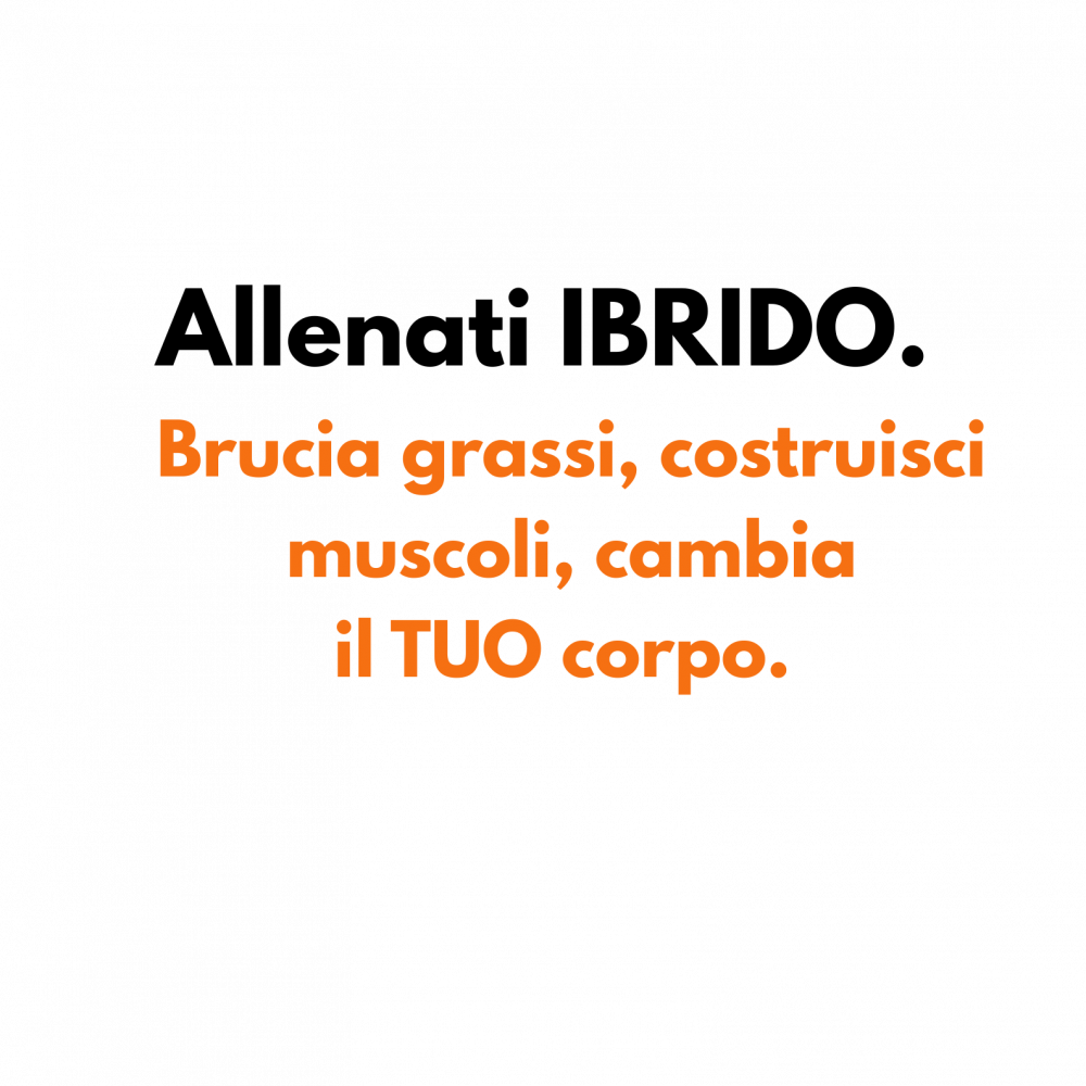 L’allenamento IBRIDO (corpo libero + pesi) = (4)